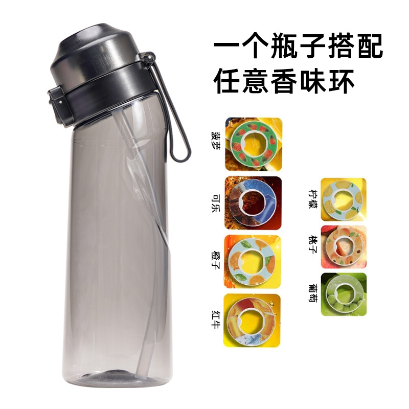 Fábrica directa taza de agua ins 0 azúcar 0 taza de tarjeta 7 anillos de incienso para beber agua fragancia vainas con múltiples sabores de frutas