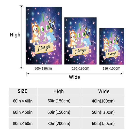 Cartoon cross-border children's blanket air conditioning blanket nap blanket winter thick quilt warm blanket hot selling series