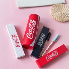 KACO コカ・コーラ ジョイントゲルペン コカ・コーラ コーラベア 限定版 小満ペンセット 缶