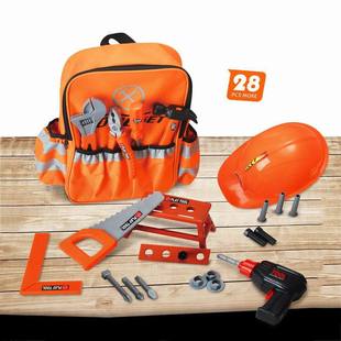 Cross-border Amazon simulation children's play tool set boy repair tool repair tool toy