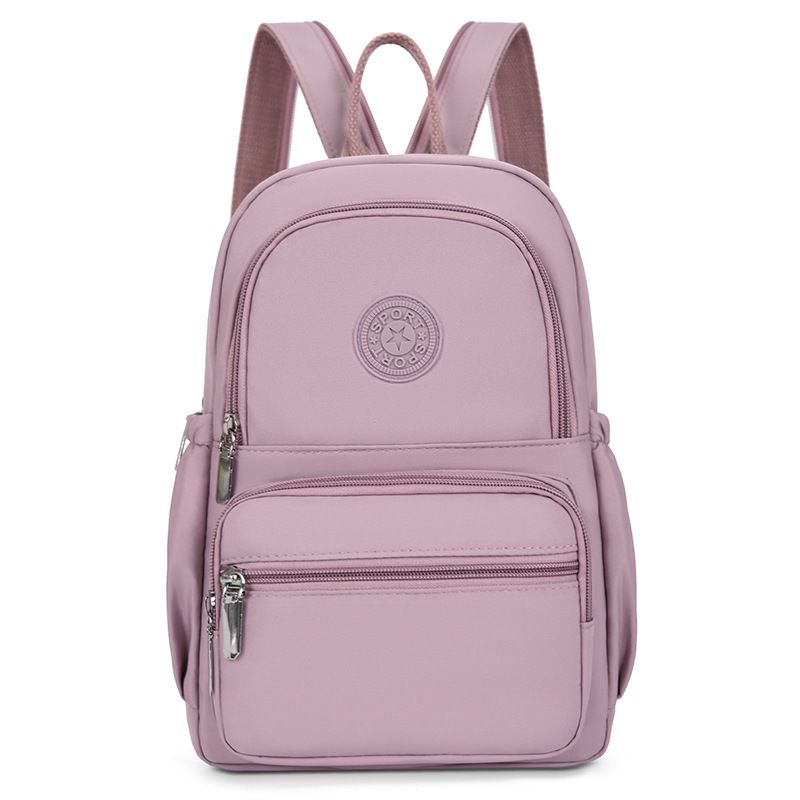 Mochila de mujer coreana versátil, ligera, impermeable y resistente al desgaste, mochila de tela Oxford, fuente transfronteriza, bolso estudiantil Baigou. image 15