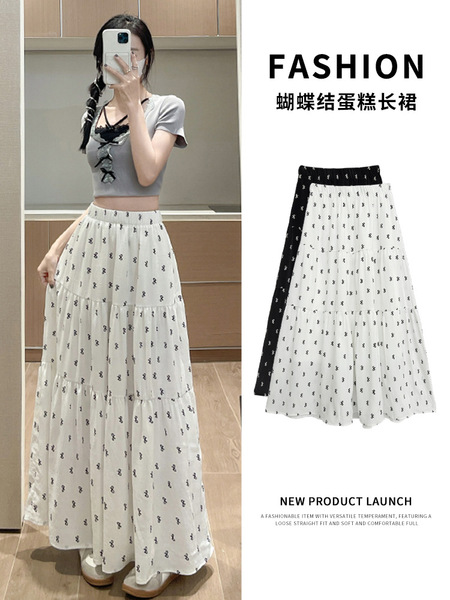 Summer skirt with bow