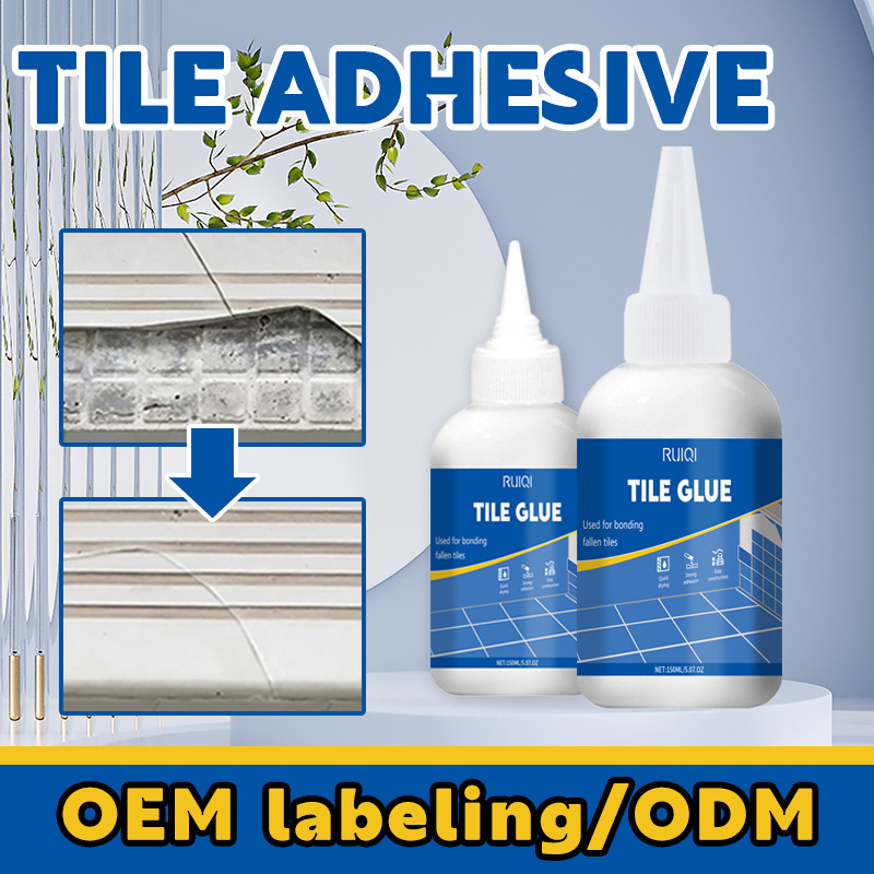 Cross border New products Small round ceramic tile Gum Tile cement fall off Strength Binder hollowing Penetration Repair adhesive