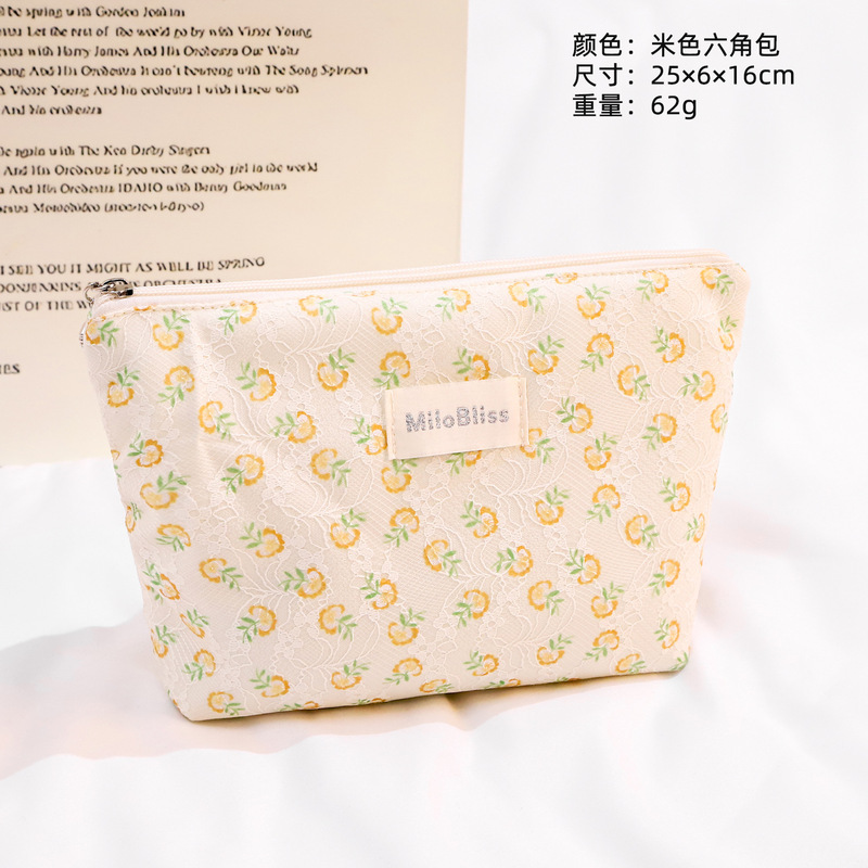 アマゾンで人気の化粧ポーチ、大容量で高級感があり、多機能な女性用化粧品収納バッグ、ニッチなデザイン|undefined