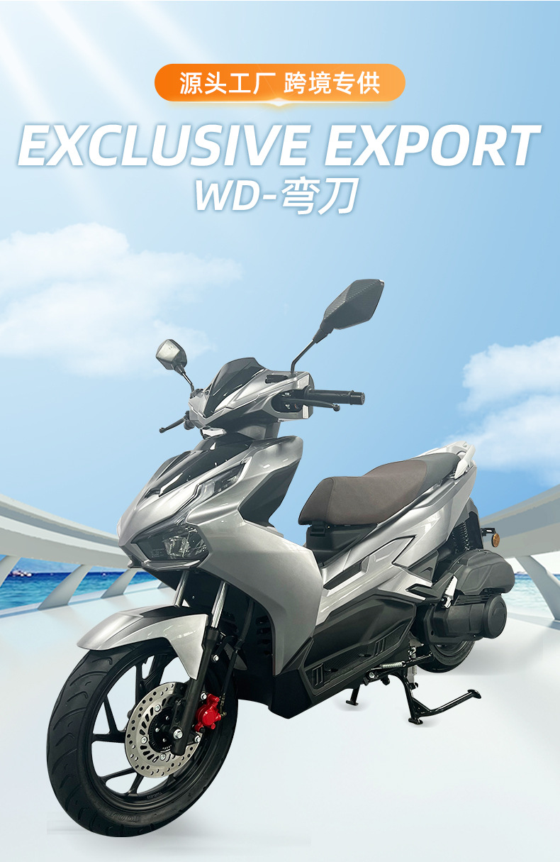 High-Speed Electric Motorcycle Wholesale Foreign Trade Fuel Cross-Border Export Adult Motorcycle Off-Road Vehicle Off-Road Performance