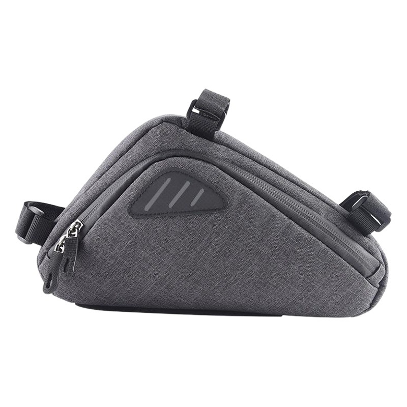 Meilong Neutral Reflective Bicycle Bag, Triangle Bag, Mountain Bike Tool Bag, Bicycle down Tube Bag, Cycling Front Crossbar Bag