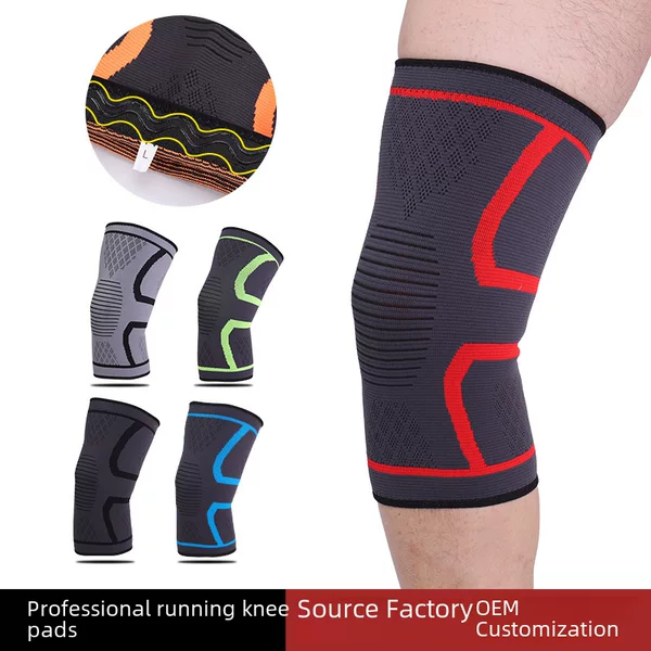 Sports Knee Pads, Basketball, Running, Joint Warmers, Non-Slip Knee Pads, Men's and Women's Cycling and Mountaineering Nylon Knee Pads Wholesale