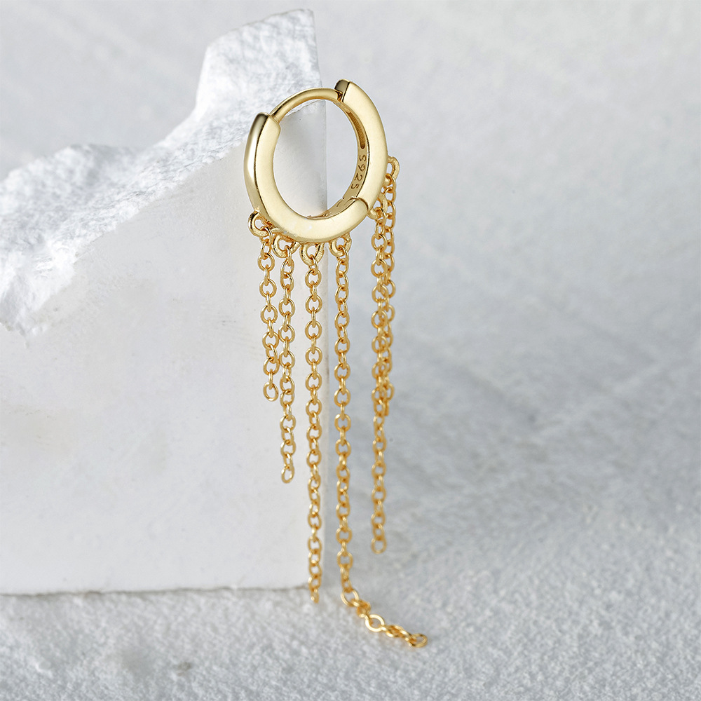Shopping Occasion 925 Sterling Silver Material 1 Piece 925 Sterling Silver Geometric Earrings