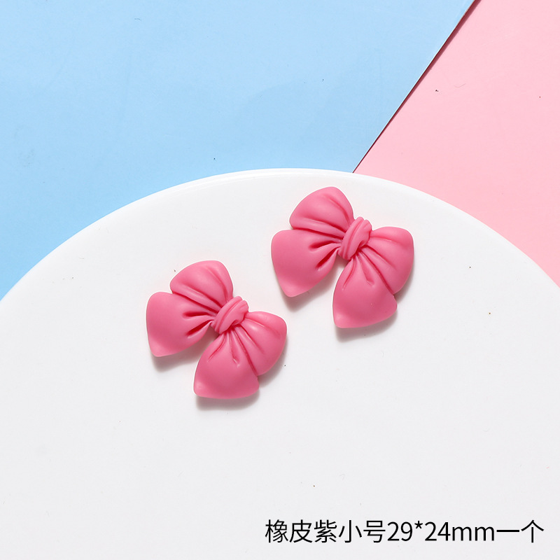 蝶ネクタイdiy手作り携帯ケース模造クリーム材料バッグ水晶滴ゴム樹脂部品|undefined