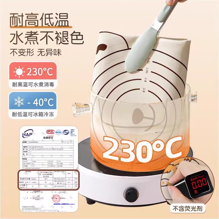 Ventas directas de fábrica Ma Dashuai almohadilla para amasar de silicona antiadherente de calidad alimentaria almohadilla para enrollar gruesa impermeable para el hogar