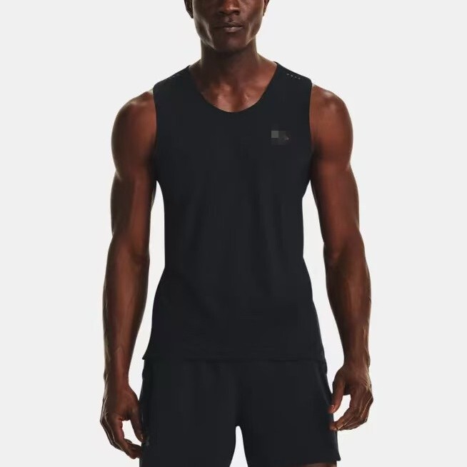 American-style men's sleeveless training vest, quick-dry top, outdoor fitness sleeveless breathable sports shirt