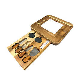 工厂批发相思木大理石芝士板奶酪板套装含相思木