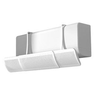 Air conditioner wind deflector anti-direct blowing cylindrical vertical air conditioner hanging air conditioner air outlet wind deflector artifact confinement