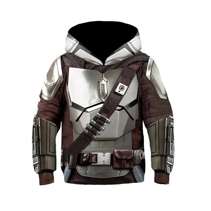 2021 KiDsren's New the ManDalorian 3D Anime Sweatshirt KiDsren's cosplay Pullover HooDie Sweatshirt 2021 KiDsren's New the ManDalorian 3D Anime Sweatshirt KiDsren's cosplay Pullover HooDie Sweatshirt
