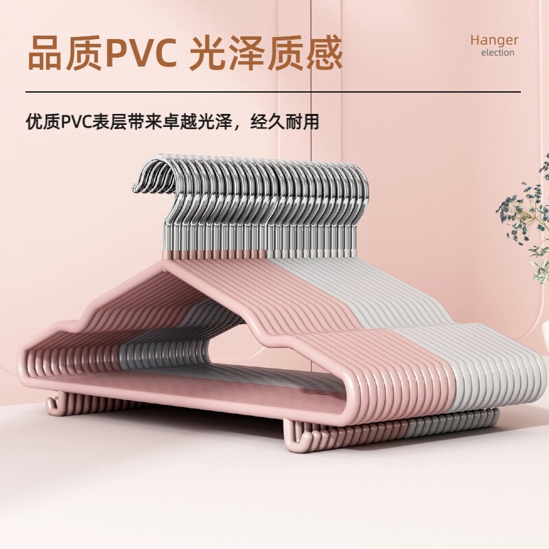 家用成人衣架加厚加长衣服防滑学生宿舍粗撑子衣挂|undefined