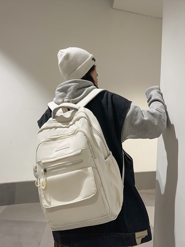 Viaje nueva mochila ligera, tendencia de alta capacidad, mochila escolar de escuela secundaria, moda coreana, mochila versátil simple