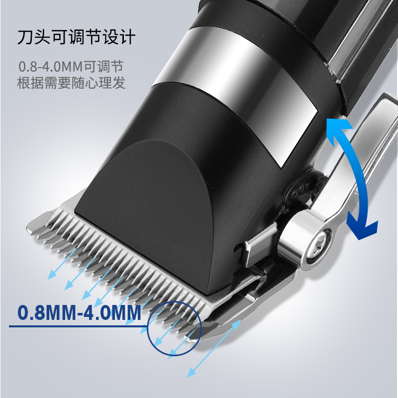 跨境新款男士家用剃头刀电推发廊推剪理发器理发电推子鼻毛器套装