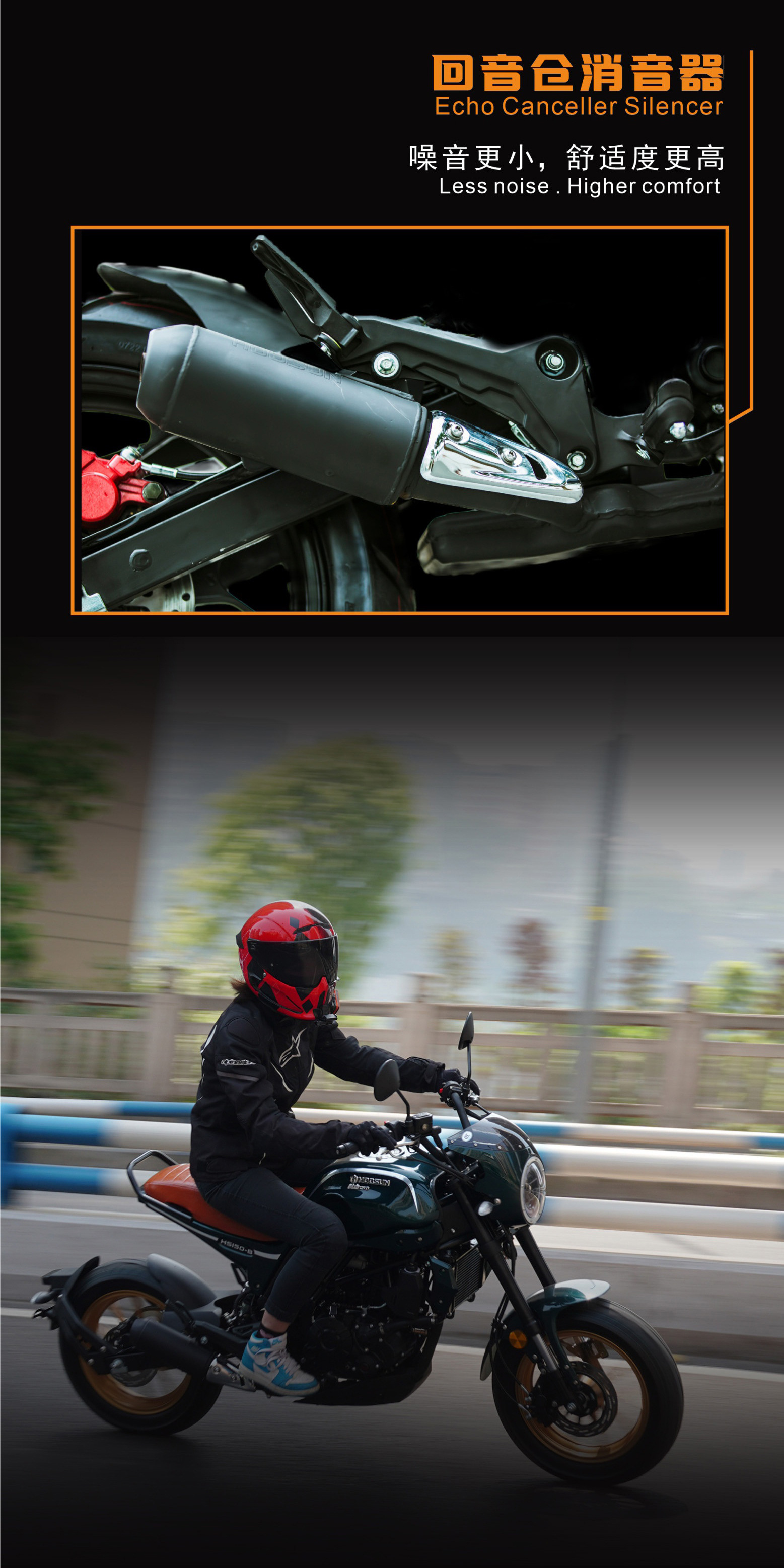 New Era Personalized Retro Motorcycle, Combined Woven Frame, 16L Large Fuel Tank, 150Cc Motorcycle