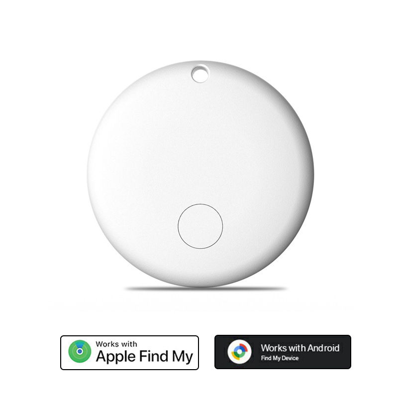 Transfronterizos redondos IOS sistema dual Android encontrar localizador anti-perdida para mascotas clave artículos Bluetooth anti-perdida rastreo