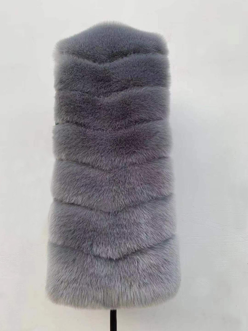 Damen Kunstfellweste Ärmellose Weste Für Herbst Und Winter_voghion.com
