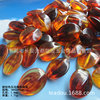 18*23mm Press Bian Amber Oval flat beads Amber Amber Egg -shaped DIY Beads Flat -Flatable Amber Bead