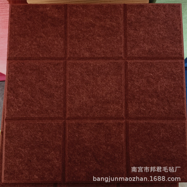 9mm grueso fieltro etiqueta de la pared nueve rejilla tablero de mensajes de Kindergarten trabaja tablero de exhibición de color DIY foto de la pared de fondo