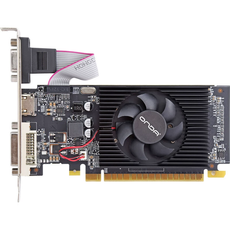 Совместимая видеокарта Onda GT730K 4GD3‑LP для настольного компьютера, высокое разрешение, офис/игры
