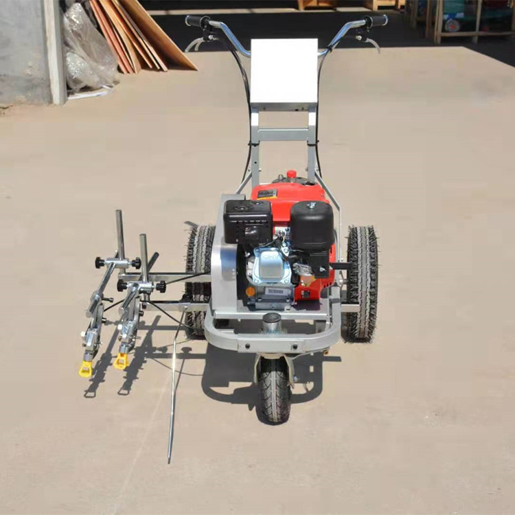 双枪道路冷喷划线机 宗申动力马路线标志线划线机 大流量 画宽线