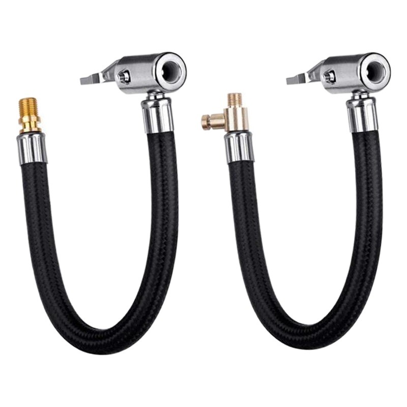 Car Air Pump Extension Inflation Tube Air Pump Spiral Adapter Tire Extension Quick Inflation Hose