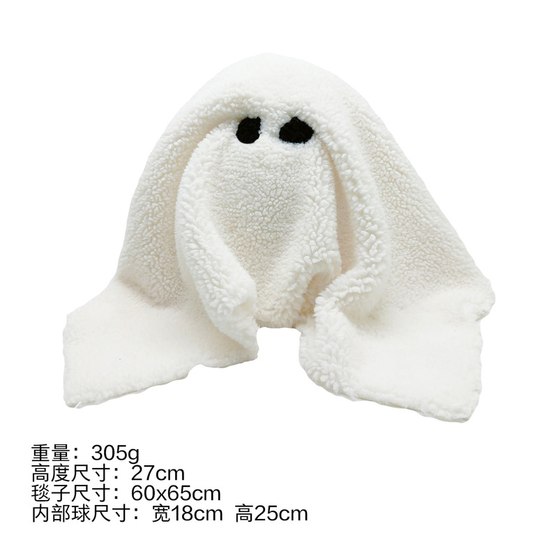 新品gus the ghost with pumpkin pillowハロウィーンカボチャ幽霊抱き枕人形|undefined