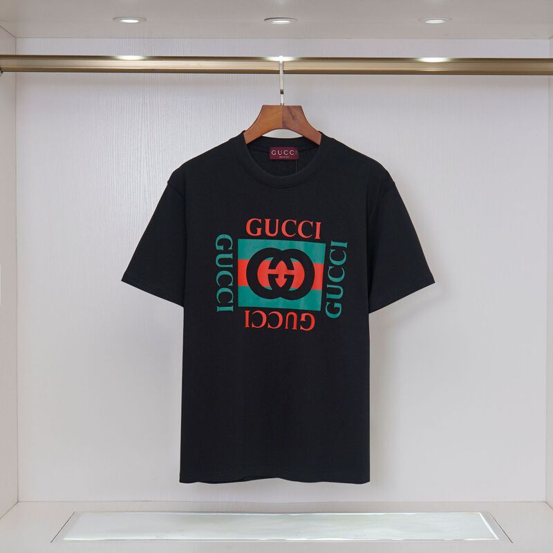 G家の人気商品、高品質純綿半袖Tシャツ、メンズプリント、男女兼用、トレンドブランド、輸出向け、ゆったり半袖|undefined