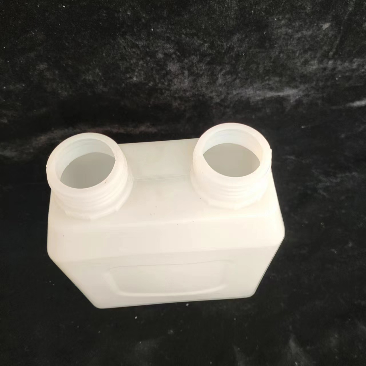 Reactivo de 7000ml DE DOBLE BOCA barril líquido olla DE DOBLE BOCA botella de reactivo de doble boca cubierta antirrobo botella de plástico química DE DOBLE BOCA