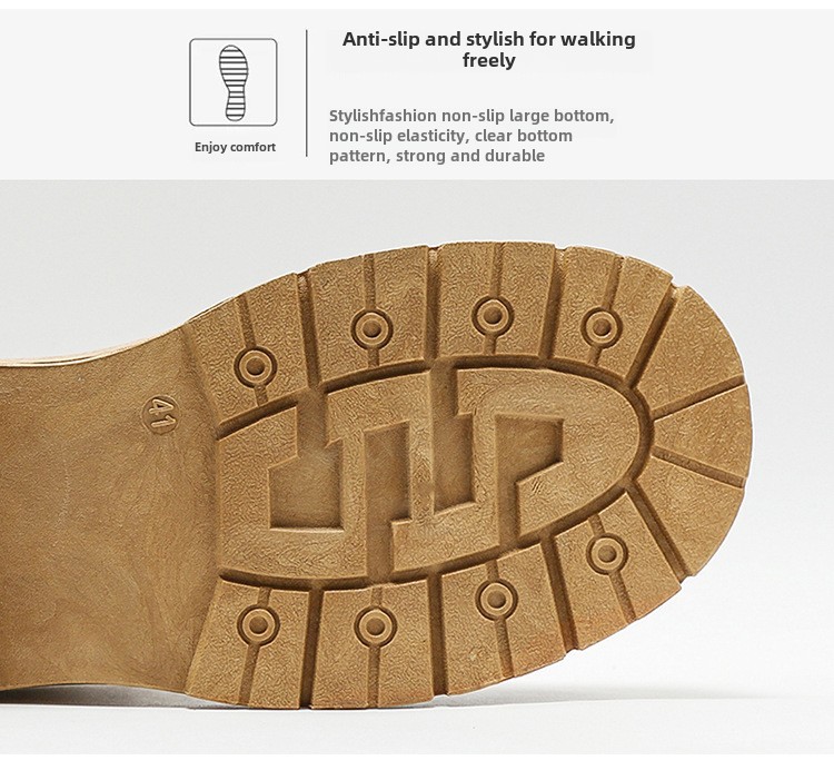 Herren Martin Boots High-top Britischer Stil Mit Dicker Sohle_voghion.com