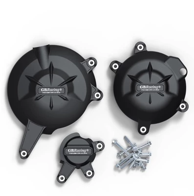 ER-6N ER-6F 06-16 VERSYS 650 06-21 modified engine anti-fall protective cover side cover (Motorcycle Safety Supplies) - black