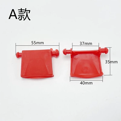 Electric car trunk fixing buckle Motorcycle trunk - type-a-buckle-2-pieces