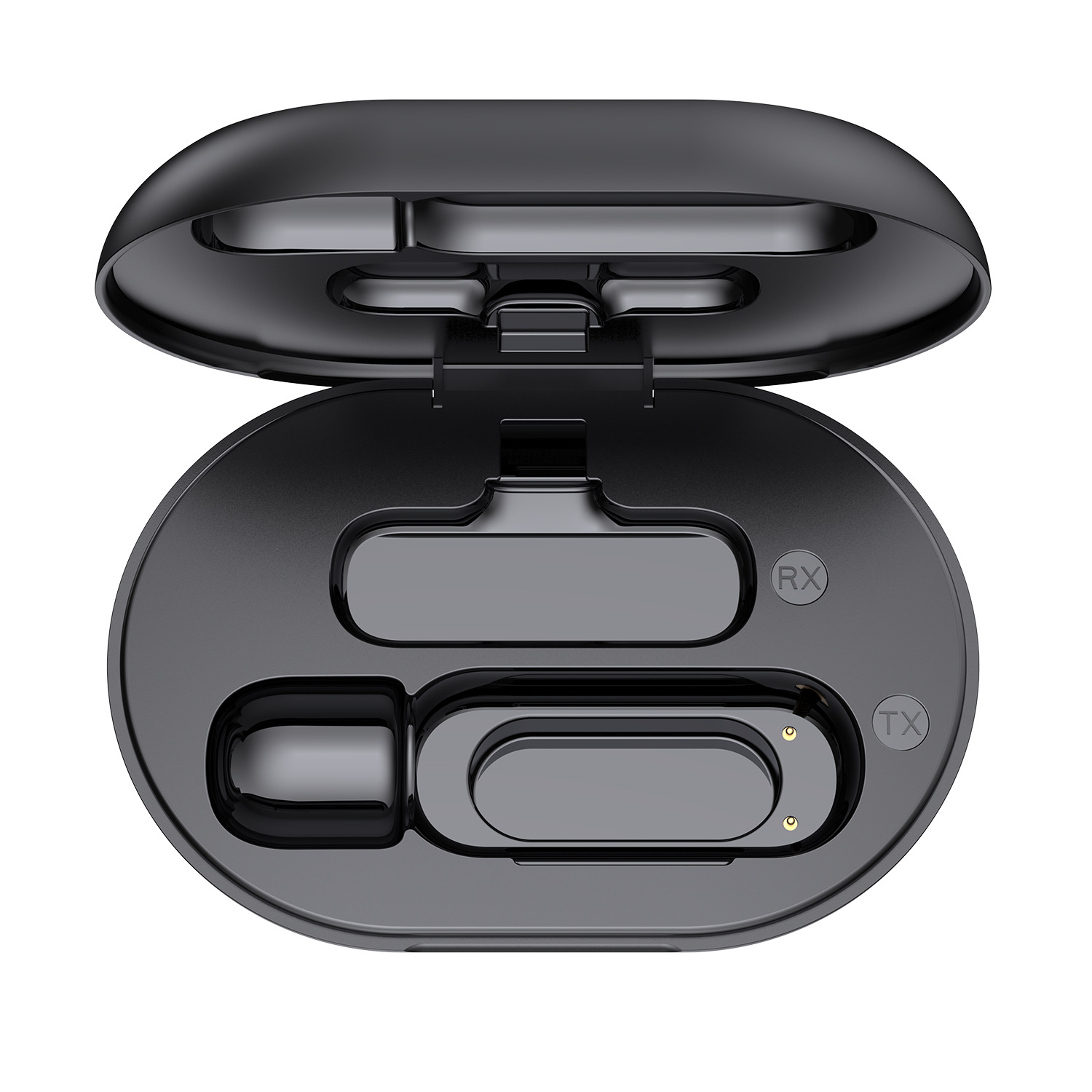 Micrófono de clip de cuello inalámbrico transfronterizo teléfono móvil al aire libre transmisión en vivo computadora radio reducción de ruido Bluetooth 2,4g mini micrófono