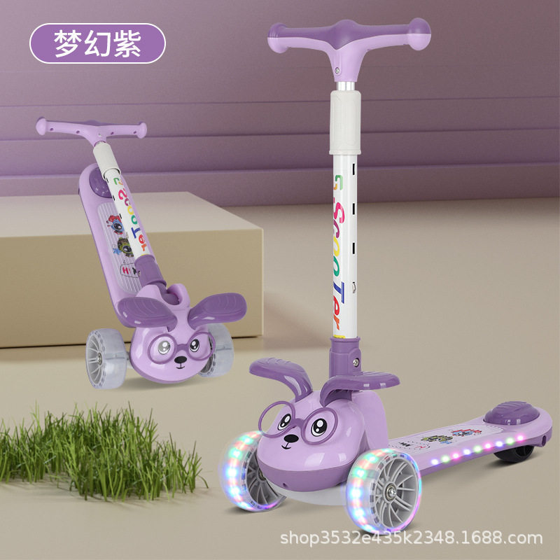 Scooter para niños 3 - 6 - 12 años de edad para niños y niñas se puede sentar deslizante nuevo scooter para niños