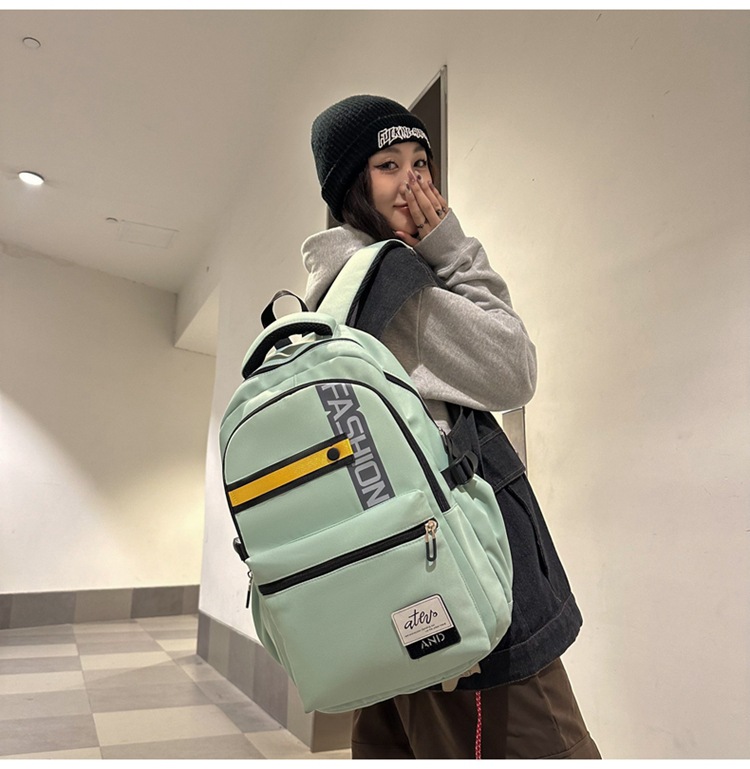 Kids Backpacks New Fashion Trend Backpack Large Capacity Outdoor Leisure Travel Bag Computer Bag Men's Backpack Student Schoolbag_voghion.com