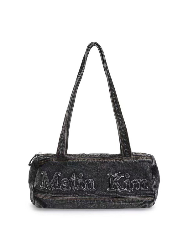 In-Stock Korean Brand Mk Handbag Denim Travel Bag Logo Shoulder Bag Women's Tote Handbag In-Stock Korean Brand Mk Handbag Denim Travel Bag Logo Shoulder Bag Women's Tote Handbag