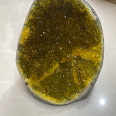 越境貿易供給源 イエロークリスタルクラスター装飾品 家庭用オフィス装飾品 卸売 ビジネスギフト