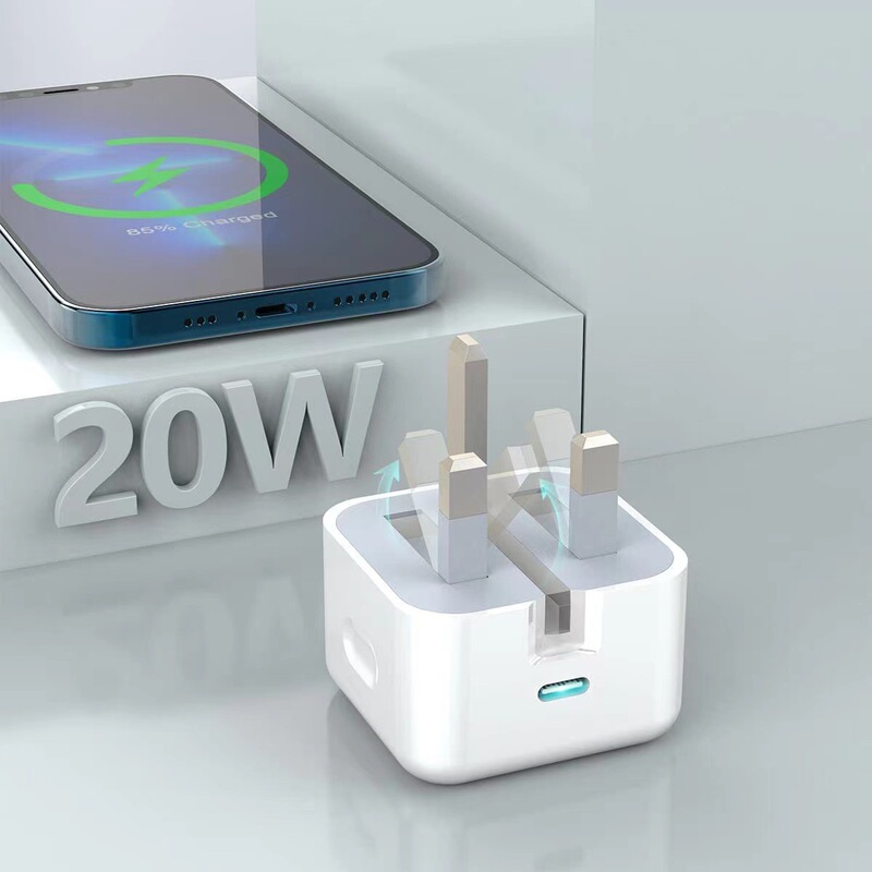 Applicable iPhone14 charger PD20W fast charging head British standard charger Apple 13/12/11pro data cable