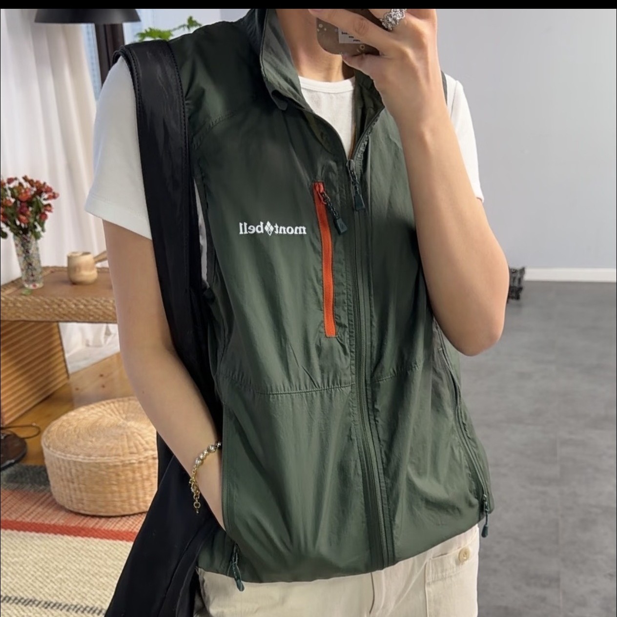 Cross-border foreign trade M0nt mountain-style outdoor sports functional lightweight waterproof quick-dry thin skin jacket vest