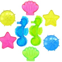 跨境外贸儿童潜水塑料宝石海马鱼雷玩具 夏天小孩玩沙滩戏水玩具