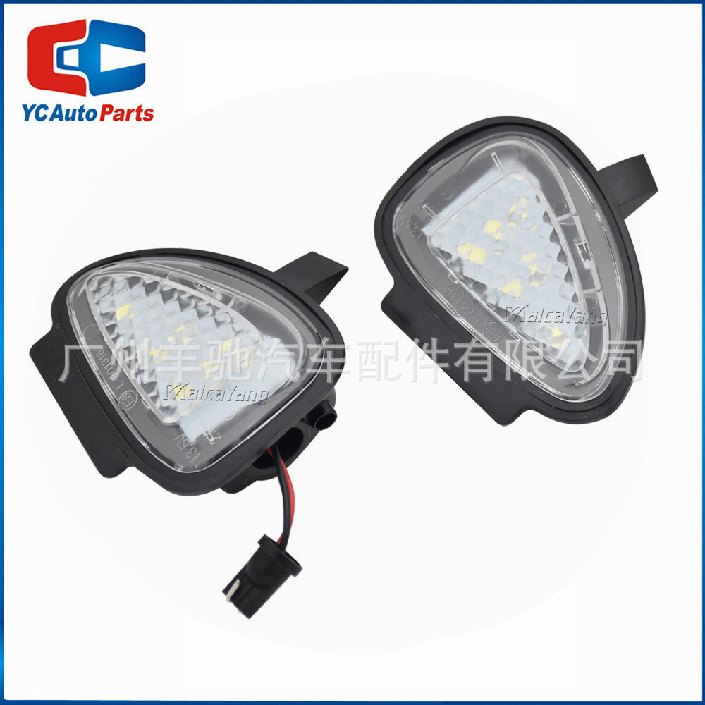 Aplicable a Volkswagen Golf VW Passat MK6 GTI R 2008 - 2014 LED espejo retrovisor luz pozo de agua