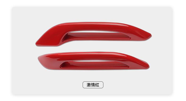 Applicable to the new version of Model3 Y door handle antifreeze installation Tesla carbon fiber pattern door handle modification