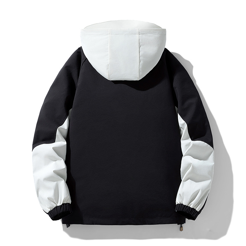2025 chaqueta de plumón para hombre desmontable revestimiento blanco de goma de plumón grueso chaqueta de invierno cálida chaqueta exterior para hombre