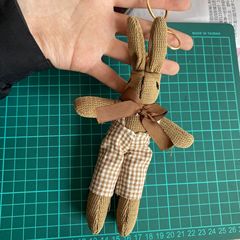 ファッションのリュックサックのウサギのかわいいぬいぐるみのペンダントのアイデアのキーホルダーのペンダントのぬいぐるみの卸売り