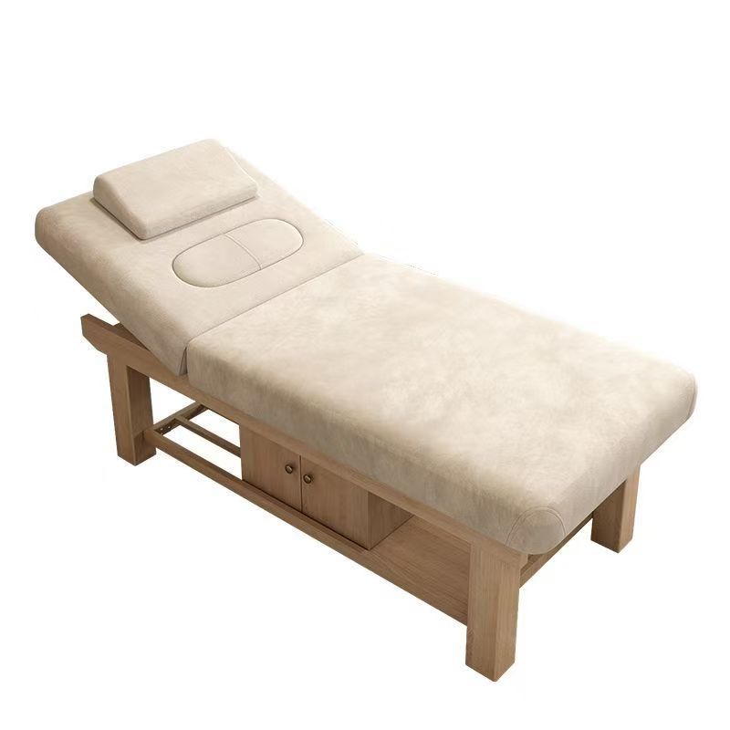 Solid Wood Beauty Bed Beauty Salon Special Massage Physiotherapy Bed Traditional Chinese Massage Moxibustion spa Tattoo Micro Whole Bed Ear