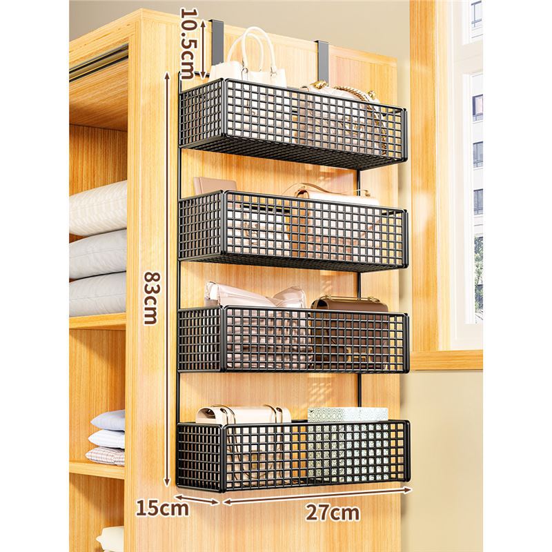 검정색 4단 중형(캐비닛 측면 모델)