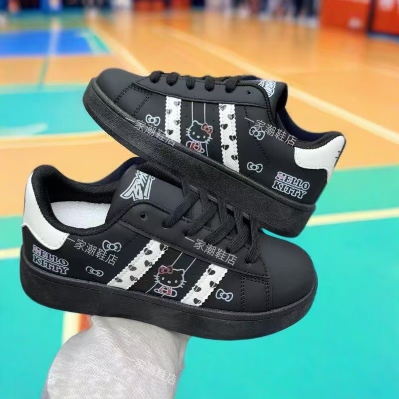Katy para estudiantes zapatos de skate primavera 2026 nuevo alto valor de suela gruesa zapatos blancos pequeños zapatos deportivos de estilo académico